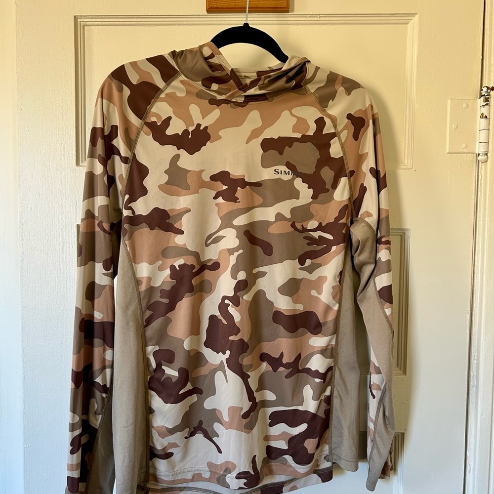 Simms Tan and Brown Sunshirt
